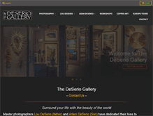 Tablet Screenshot of deseriogallery.com